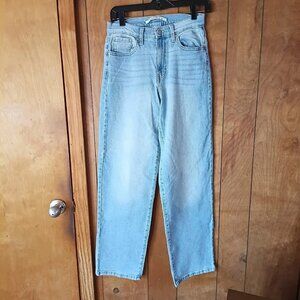 Celebrity Pink Women’s Light Wash Jeans Size 5 Cotton Spandex Straight Leg